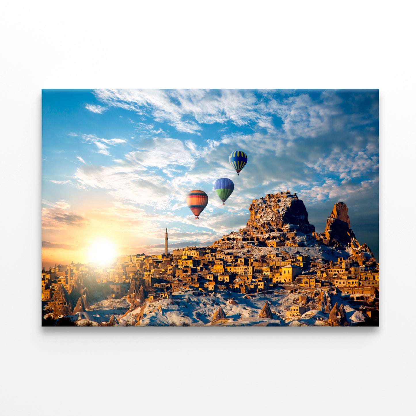 Hot Air Balloon over Cappadocia Wall Art Decor 100% Australian Made