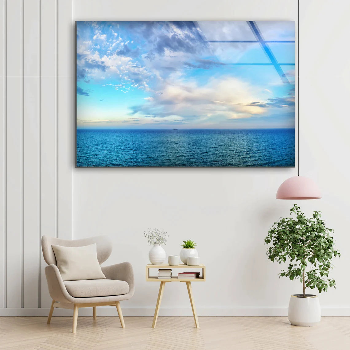 Stunning Sea Scenery UV Direct Aluminum Print Australian Made Quality