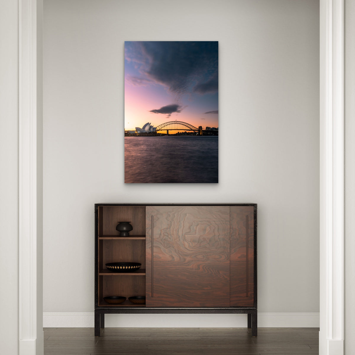 Sydney Opera House Harbour 60x90cm Metal Print Ready to Hang