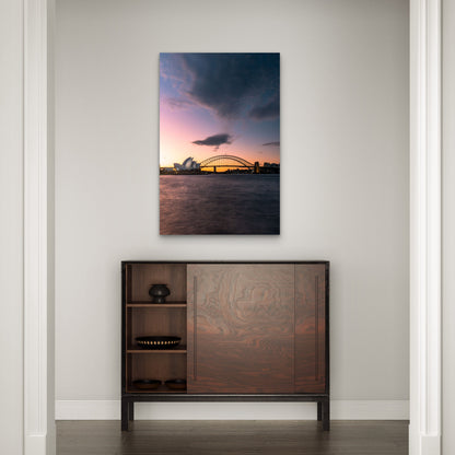 Sydney Opera House Harbour 60x90cm Metal Print Ready to Hang