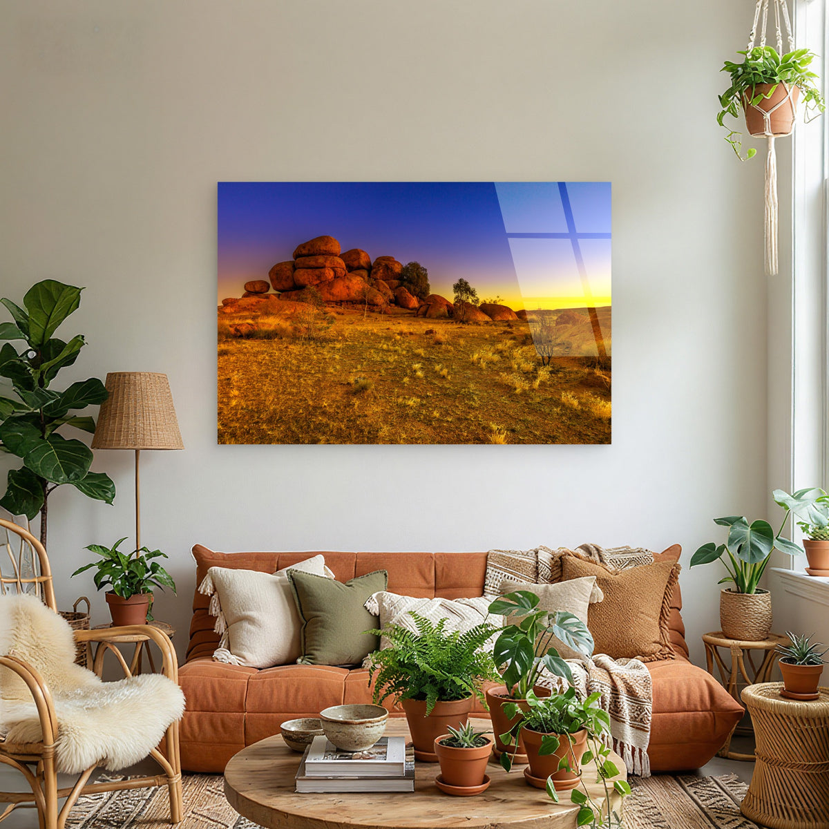 Devils Marbles NT Outback Karlu Karlu Acrylic Glass Printing Wall Art Australian Made Quality