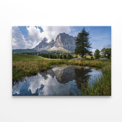Passo Sella, Dolomites Italy View Wall Art Decor 100% Australian Made