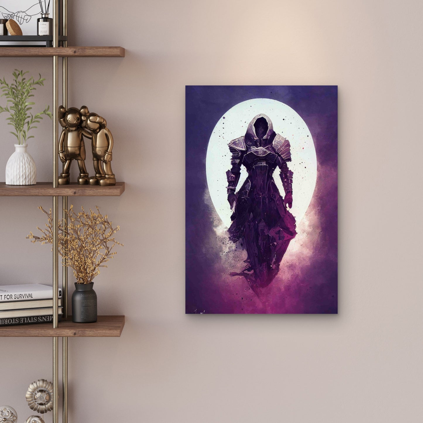 Destiny 2 Hunter Metal Print Ready to Hang