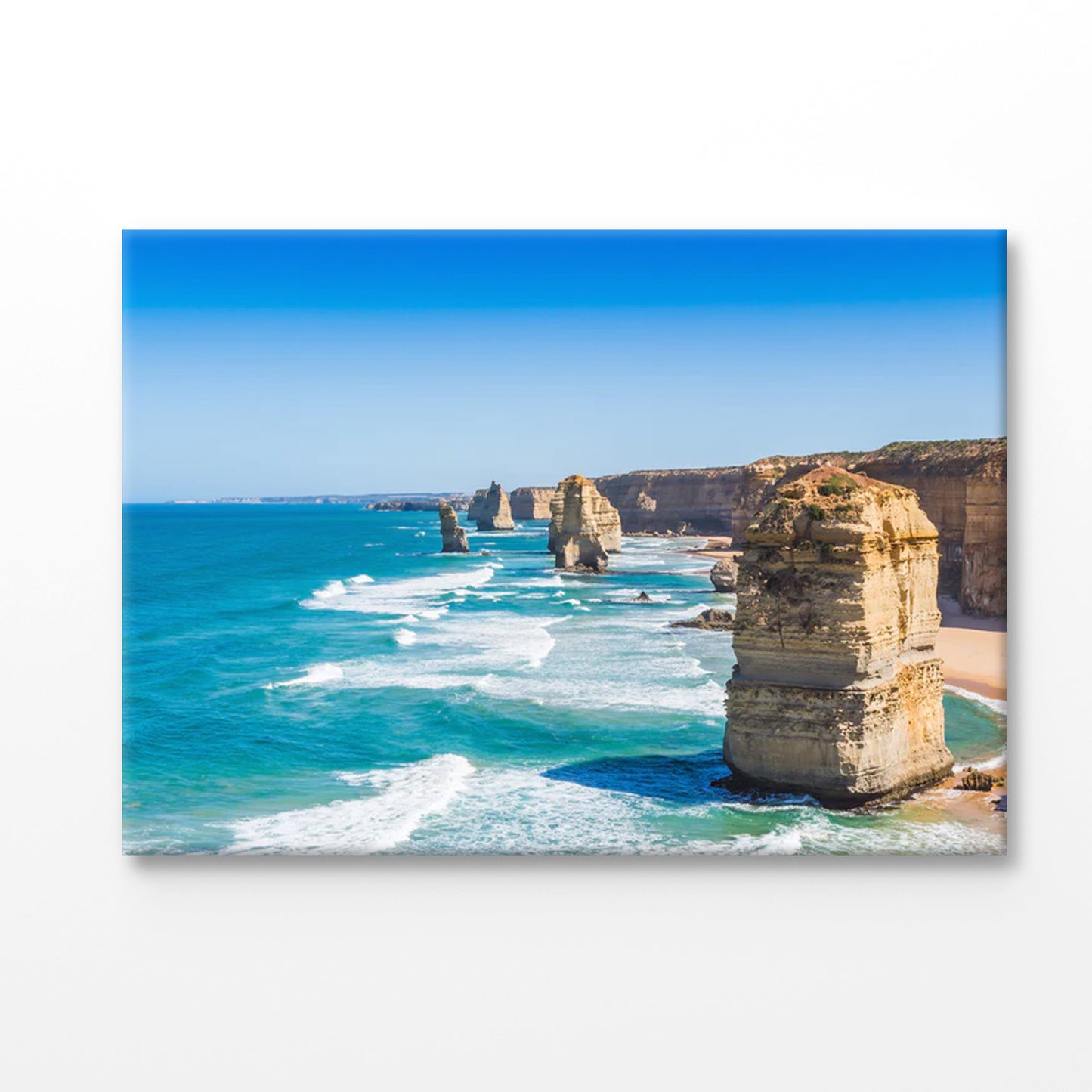 Bella Home Twelve Apostles Island With Ocean View Print Canvas Ready to hang