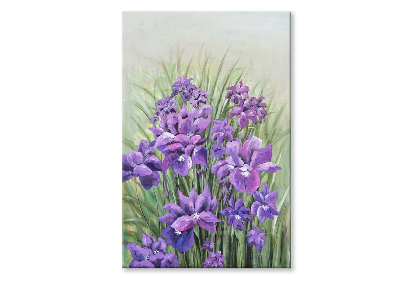 A Purple Flower, Painting Wall Art Limited Edition High Quality Print