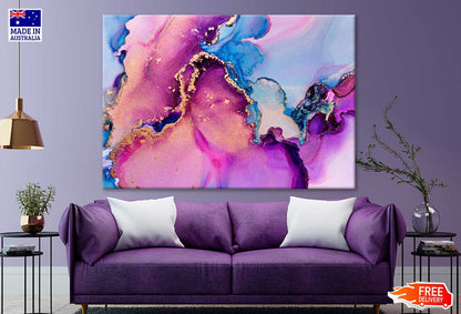 Colorful Artwork Of Abstract Print 100% Australian Made