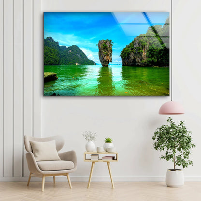 Islands & Sea Scenery UV Direct Aluminum Print Australian Made Quality