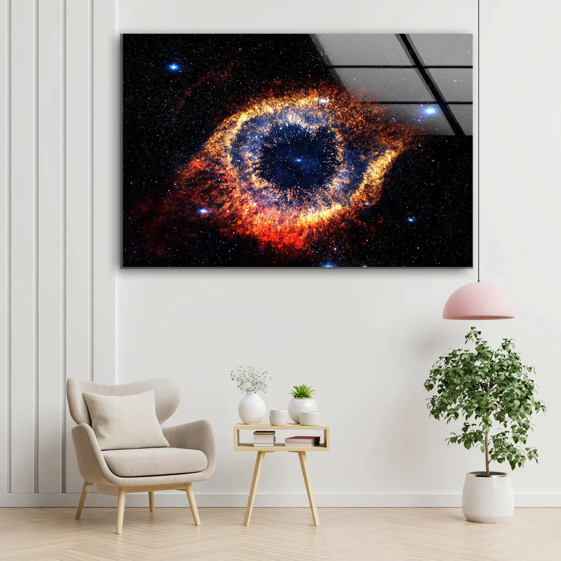 Colorful Space Galaxy UV Direct Aluminum Print Australian Made Quality