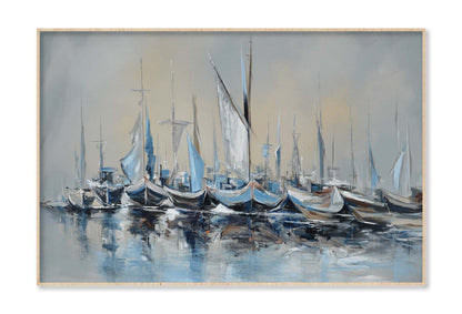 Harbour Fishing Boats, Sailing Boats Wall Art Limited Edition High Quality Print