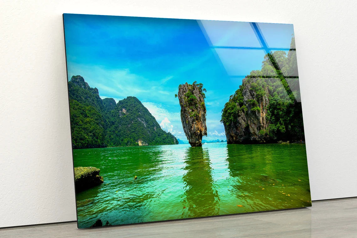 Islands & Sea Scenery UV Direct Aluminum Print Australian Made Quality