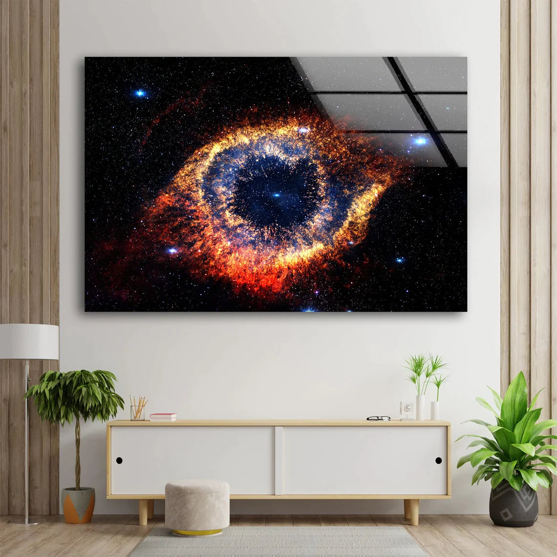 Colorful Space Galaxy UV Direct Aluminum Print Australian Made Quality