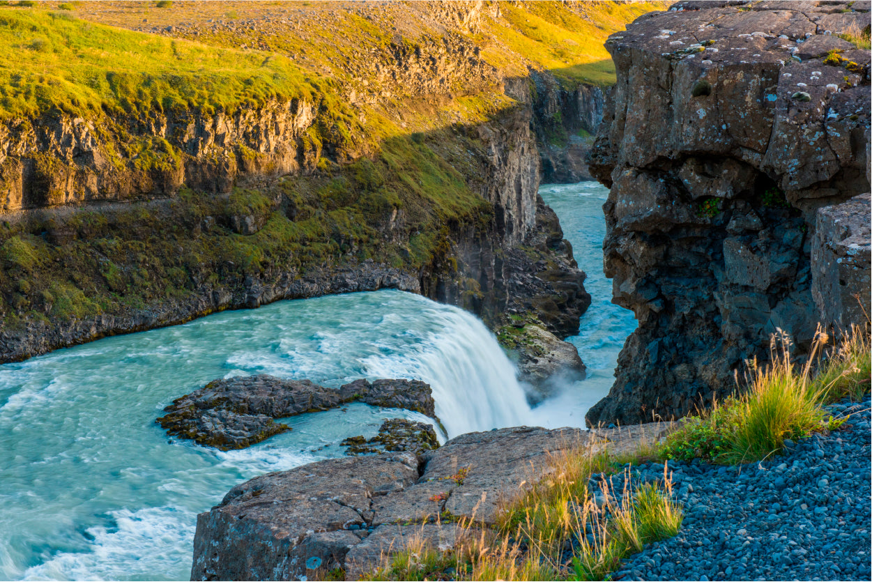 Iceland with Rocks Home Decor Premium Quality Poster Print Choose Your Sizes