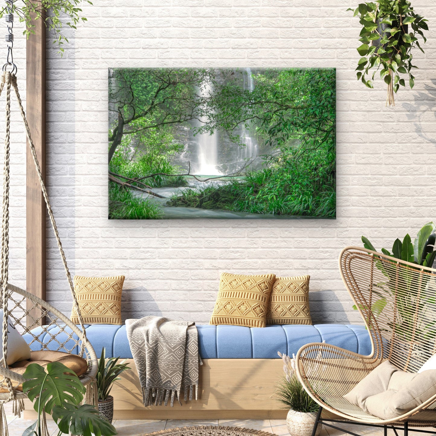 Cassowary Falls in the Daintree Queensland Australia Wall Art Decor 100% Australian Made