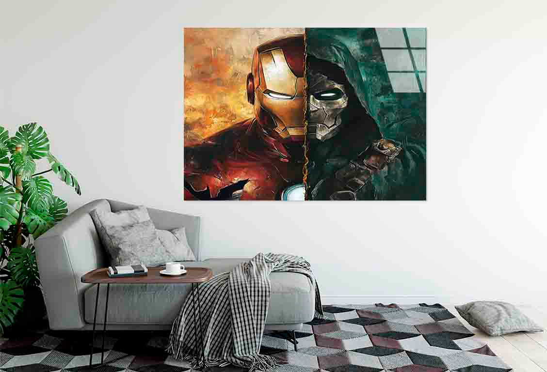 Gritty Textured Futuris Tempered Glass Printing Wall Art Australian Made Quality