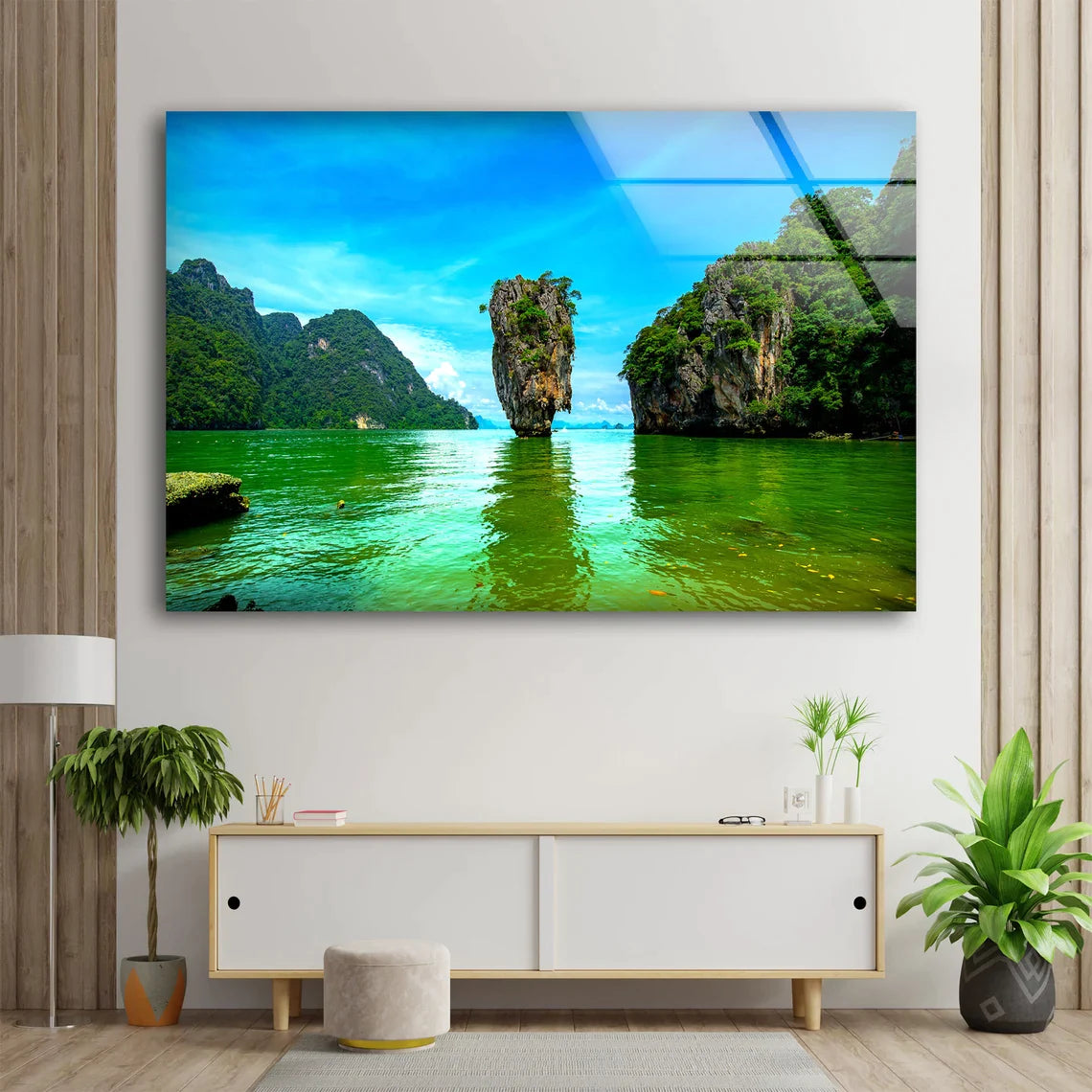 Islands & Sea Scenery UV Direct Aluminum Print Australian Made Quality