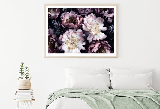 Group of Purple Flowers View Home Decor Premium Quality Poster Print Choose Your Sizes