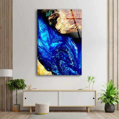 Resin Blue Photograph UV Direct Aluminum Print Australian Made Quality