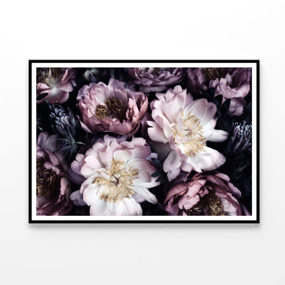 Group of Purple Flowers View Home Decor Premium Quality Poster Print Choose Your Sizes