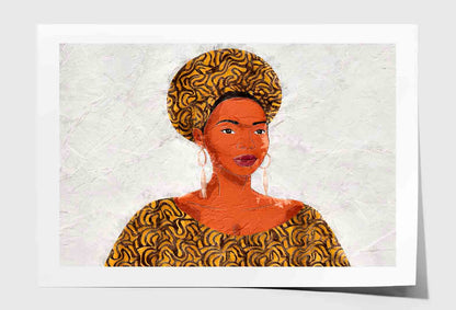 Beautiful African Woman Wall Art Limited Edition High Quality Print