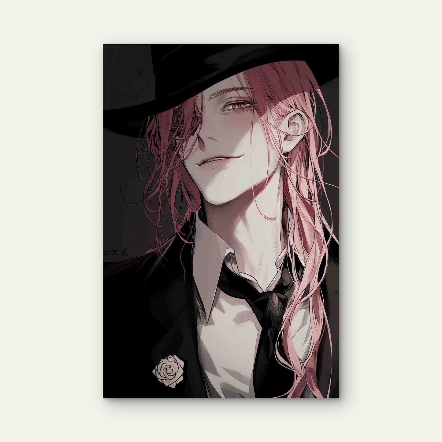 Zhao Ran In Suit 60x90cm Metal Print Ready to Hang