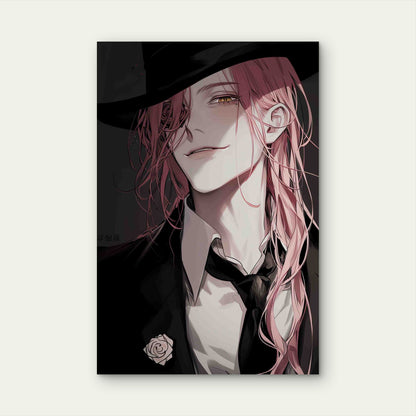 Zhao Ran In Suit 60x90cm Metal Print Ready to Hang