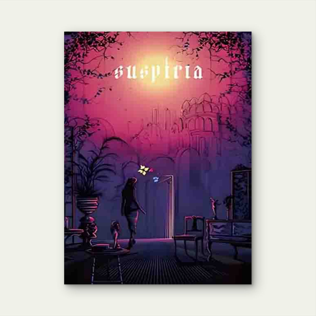 Suspiria Movie Metal Print Ready to Hang
