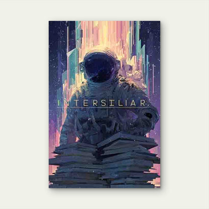 Journey Beyond Stars & Interstellar Theme Metal Print Ready to Hang
