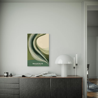 Abstract Waveforms 60x90cm Metal Print Ready to Hang