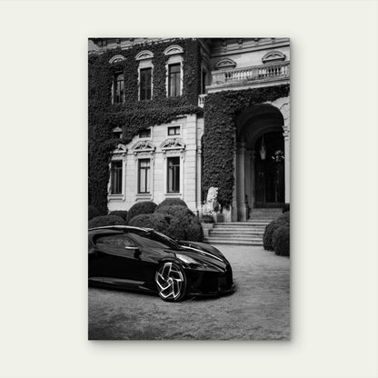 Voiture Noire In The World In The Beautiful Villa Erba On The Como Lake 60x90cm Metal Print Ready to Hang
