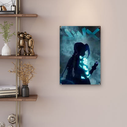 Glow Arcane League of Legends Metal Print Ready to Hang