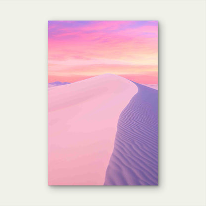 Stunning Dune Photography Metal Print Ready to Hang