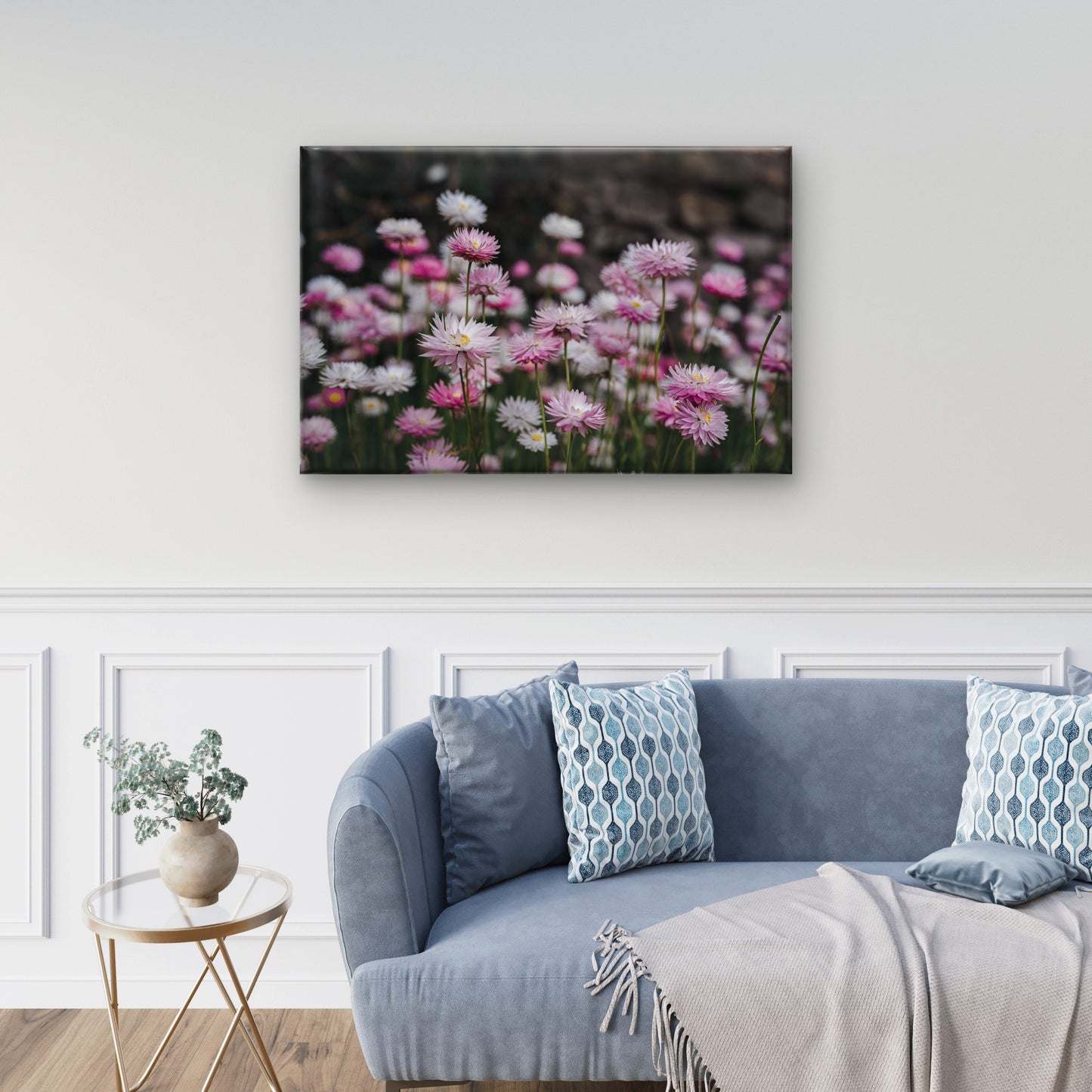 Colourful Australian Paper Daisy Flowers Wall Art Decor 100% Australian Made