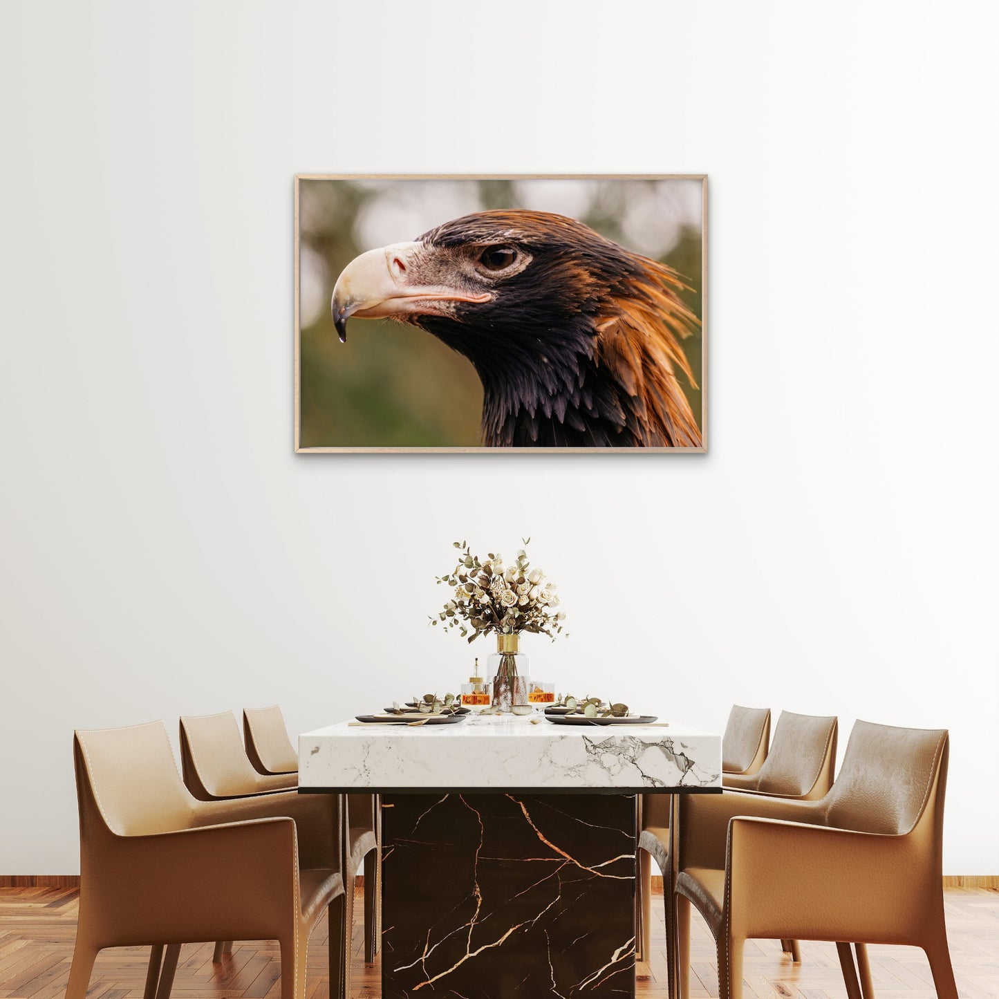 Wedge Tailed Eagle Australia Close Up Wall Art Decor 100% Australian Made