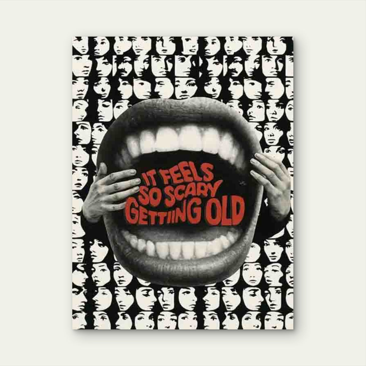 Featuring a Scary Theme 60x90cm Metal Print Ready to Hang