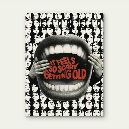 Featuring a Scary Theme 60x90cm Metal Print Ready to Hang