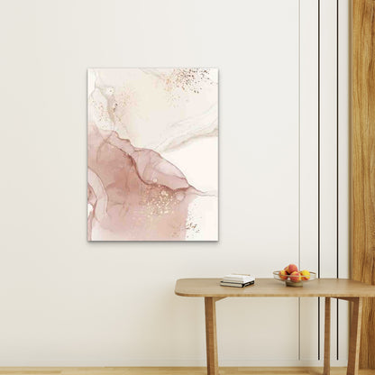 Abstract Watercolor Art Metal Print Ready to Hang