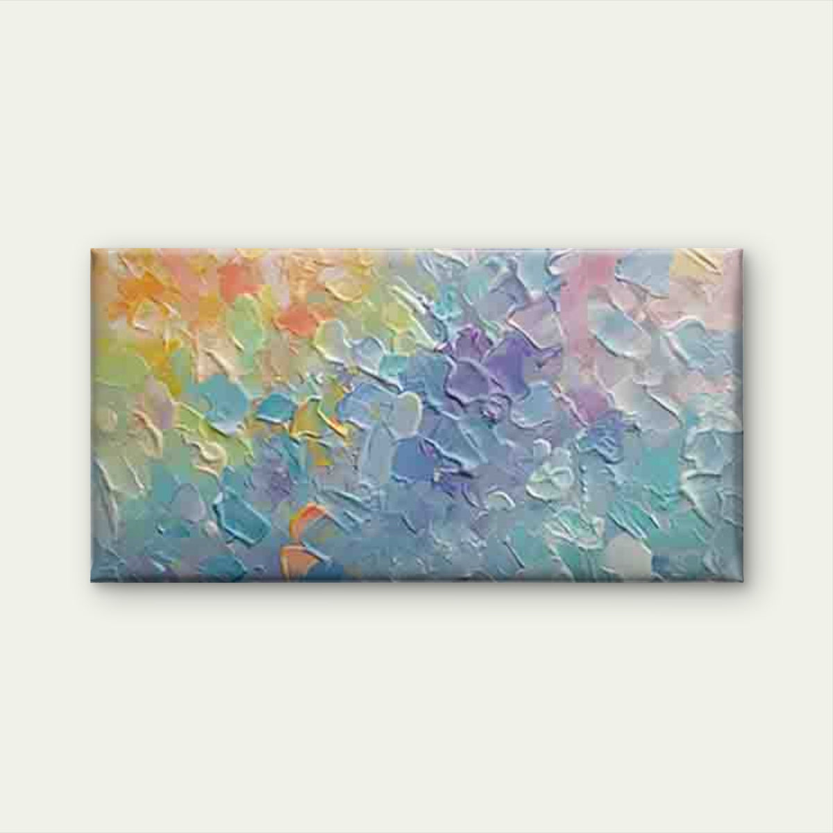 Modern Abstract Brushstroke Wall Art Canvas Office Home Room Framed 120x60cm