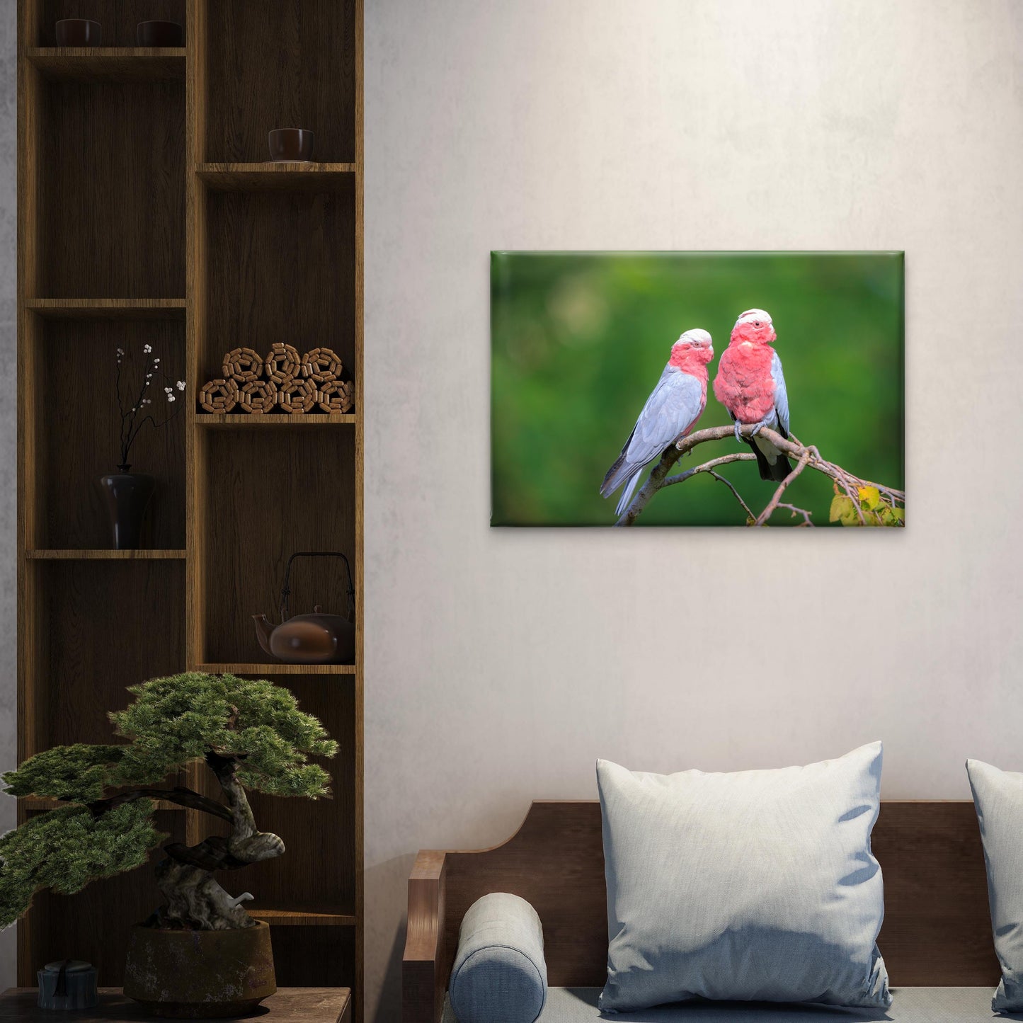 Rose Breasted Cockatoo Galah Australia Wall Art Decor 100% Australian Made