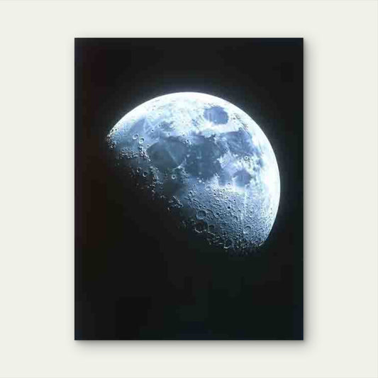 The Pale Dot and Earthrise Photos Metal Print Ready to Hang