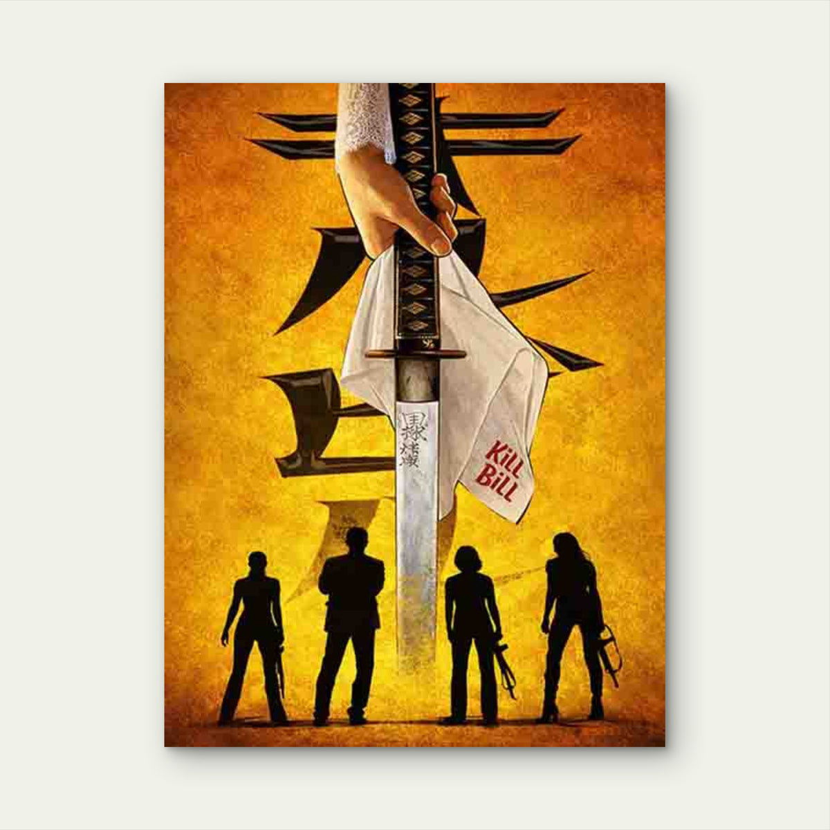 Shadow Warriors 60x90cm Metal Print Ready to Hang