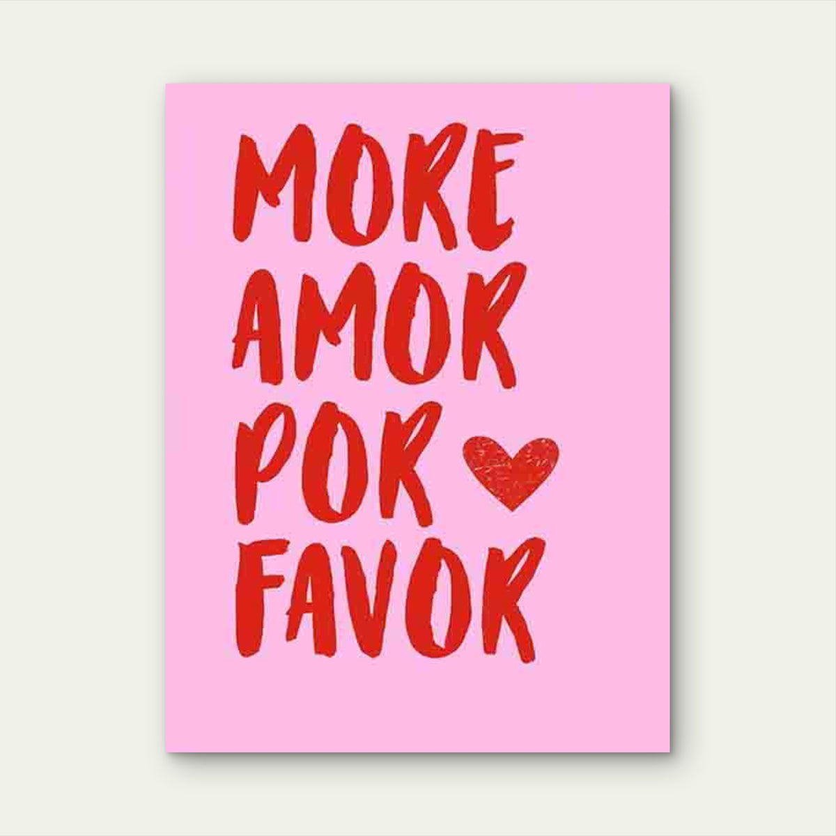 Love-Themed Modern Retro 40x60cm Metal Print Ready to Hang