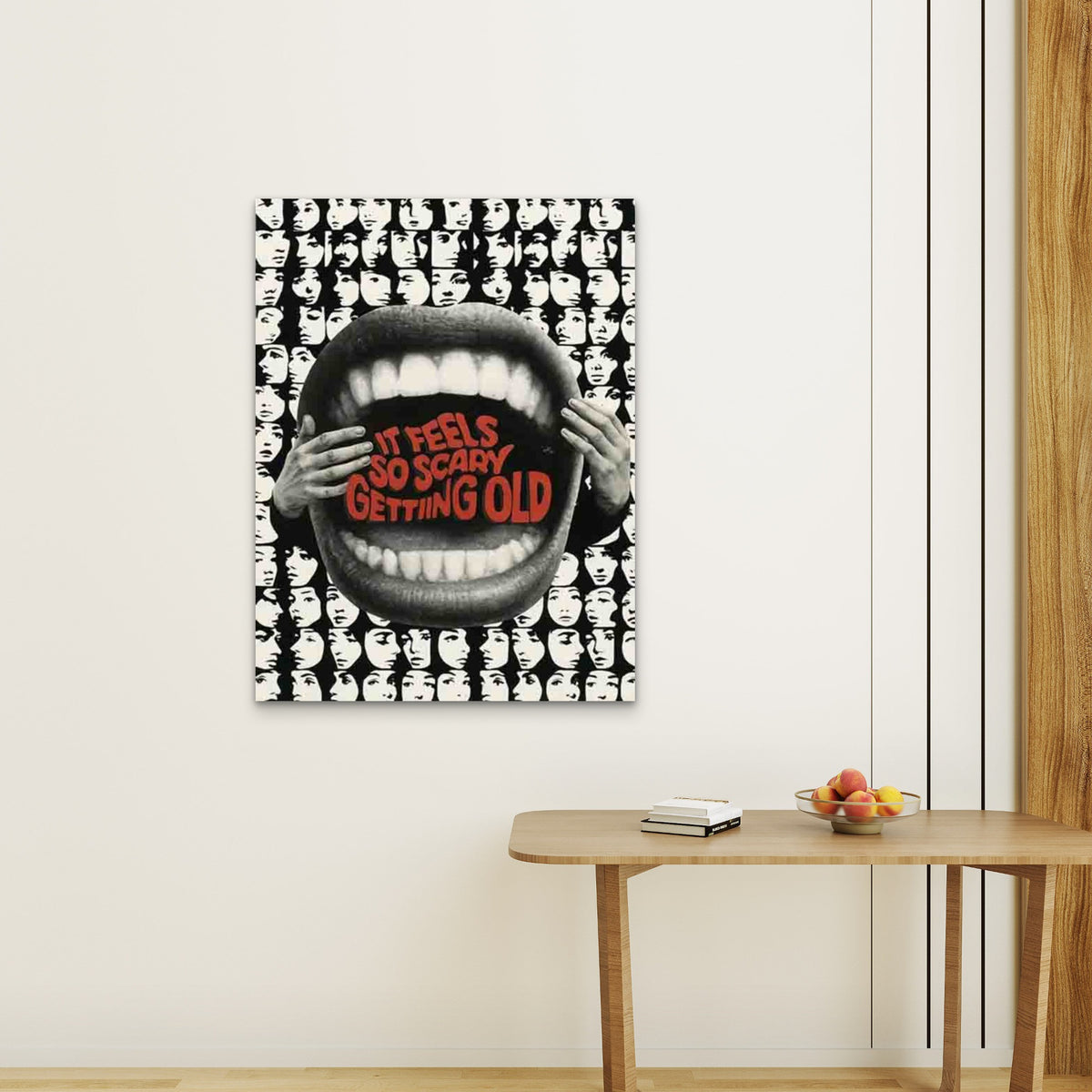 Featuring a Scary Theme 60x90cm Metal Print Ready to Hang