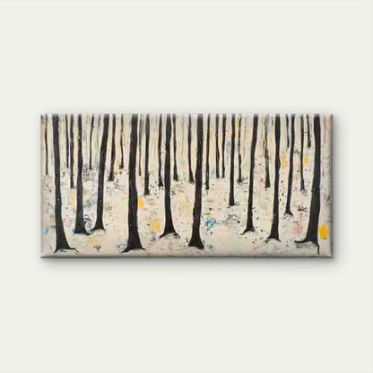 Abstract Art Neutral Tones Wall Art Canvas Office Home Room Framed 120x60cm