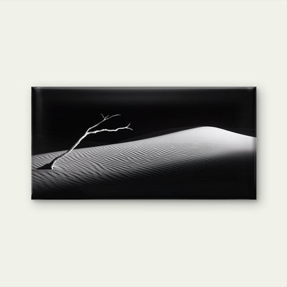 Shadows Over Silent Dunes Wall Art Canvas Office Home Room Framed 120x60cm