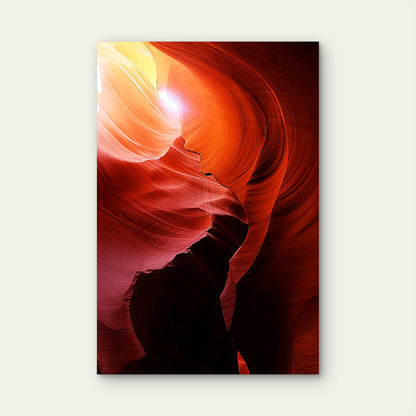 Antelope Canyon Arizona 60x90cm Metal Print Ready to Hang