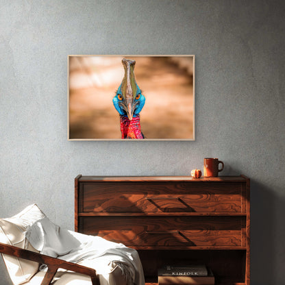 Cassowary Tropical Forest Wall Art Decor 100% Australian Made