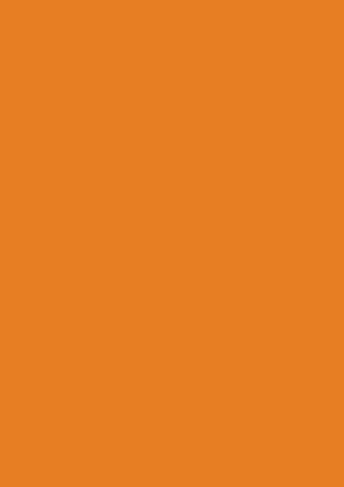 Colour Orange - A4