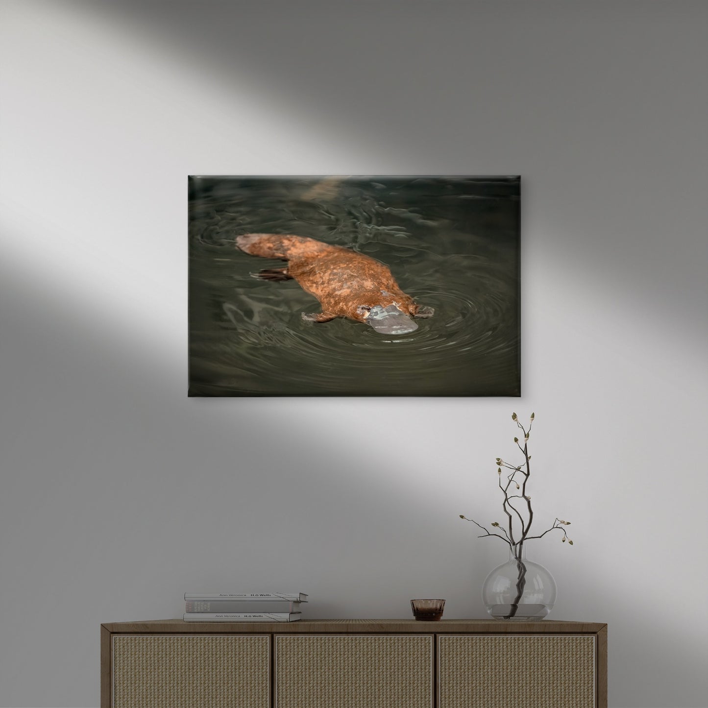 Platypus Eastern Australia Wall Art Decor 100% Australian Made