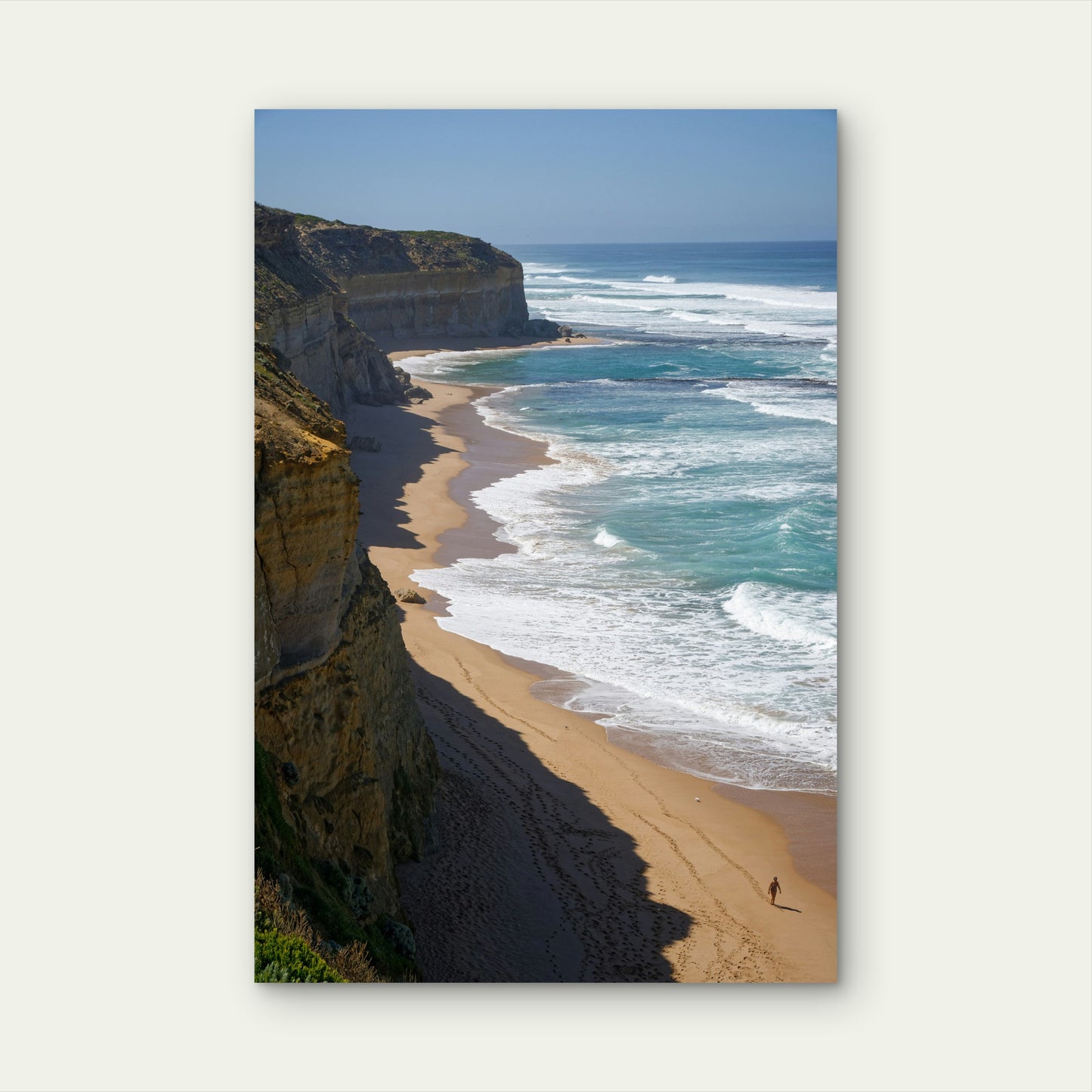 Gibson Steps, Great Ocean Road, Victoria, Australia 40x60cm Metal Print Ready to Hang
