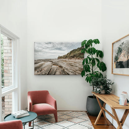 Moffat beach, Queensland, Australia Neutral Canvas Print Wall Art Decor 100% Australian Made